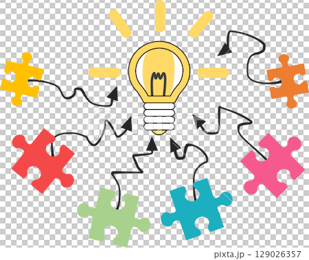 Illustrations that spark ideas 129026357