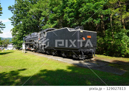 留萌市・見晴公園の蒸気機関車D61 3号機 129027813