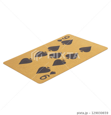 card gambling nine spades gold 129030659