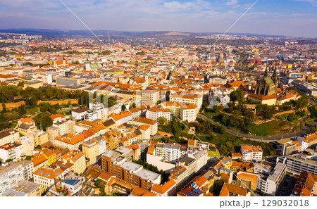 View from drone of Brno View from drone of Brno 129032018
