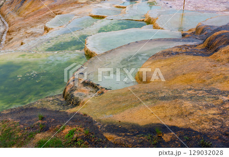 Thermal springs and terraces of Pamukkale Thermal springs and terraces of Pamukkale 129032028