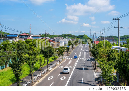 住宅街の風景 『三重県 四日市市 笹川団地』 住宅街の風景 『三重県 四日市市 笹川団地』 129032328