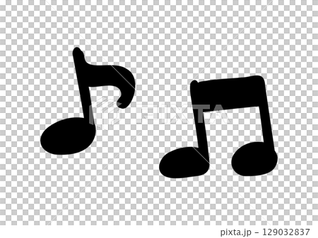 音符 メロディ シンプルなアイコンセット 音符 メロディ シンプルなアイコンセット 129032837