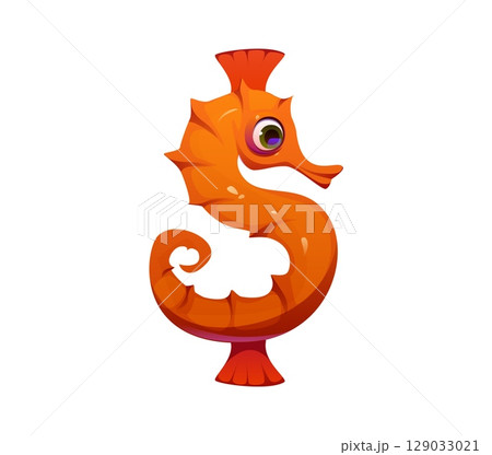 Cartoon underwater font dollar currency sign. Sea animal English alphabet element, underwater nature creature isolated vector latin typeset punctuation sign or aquatic wildlife ABC font special symbol Cartoon underwater font dollar currency sign. Sea animal English alphabet element, underwater nature creature isolated vector latin typeset punctuation sign or aquatic wildlife ABC font special symbol 129033021