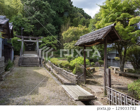 中山道大湫宿の風景 中山道大湫宿の風景 129033782