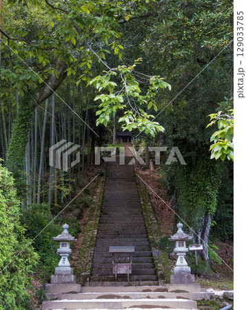 中山道大湫宿の風景 129033785