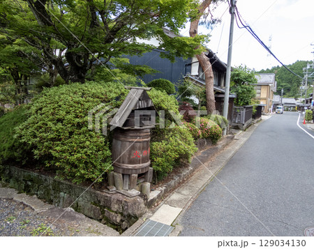 中山道大湫宿の風景 129034130