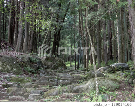 中山道大湫宿の風景 129034166