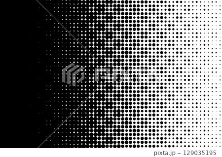 Vertical Halftone Dots Gradient Texture Design 129035195