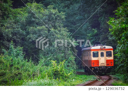 ひたちなか海浜鉄道を走る国鉄型車両　キハ20形 129036732
