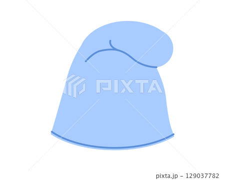 Phrygian Hat Knitted Winter Head Fashion accessory cap clothing technical illustration. Vector headgear for Men, women Phrygian Hat Knitted Winter Head Fashion accessory cap clothing technical illustration. Vector headgear for Men, women 129037782