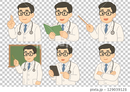ドクターのイラスト 129039128