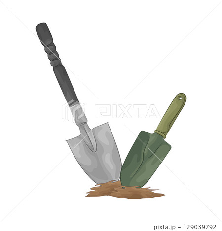 Illustration of Shovel  129039792