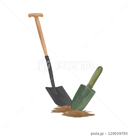 Illustration of Shovel  129039793