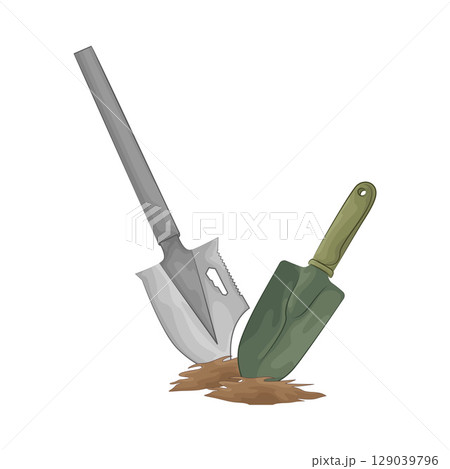 Illustration of Shovel  129039796