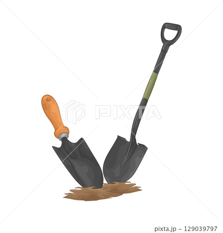 Illustration of Shovel  129039797