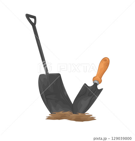 Illustration of Shovel  129039800