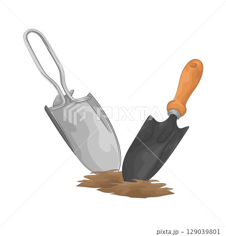 Illustration of Shovel  129039801