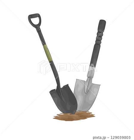 Illustration of Shovel  129039803