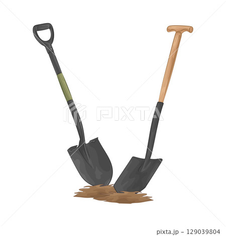 Illustration of Shovel  129039804