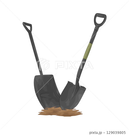 Illustration of Shovel  129039805