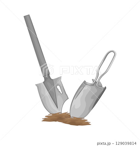 Illustration of Shovel Illustration of Shovel 129039814
