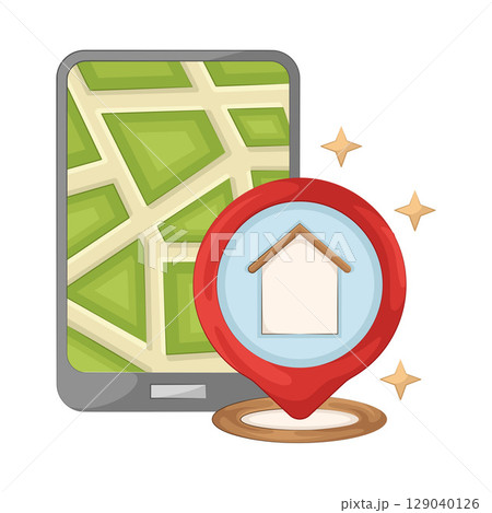 Illustration of House Location 129040126