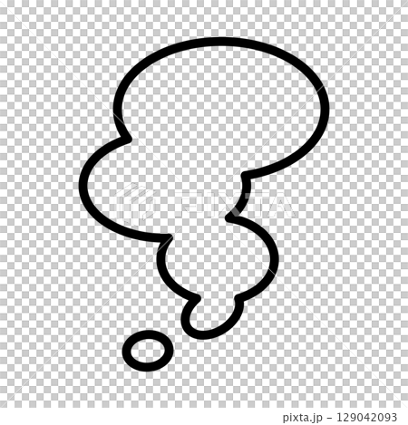 Smoke icon. Smoke icon. 129042093