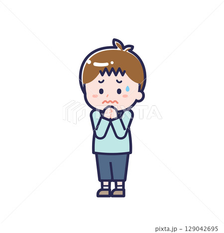 私服のこども／ななめ／男の子 23 129042695