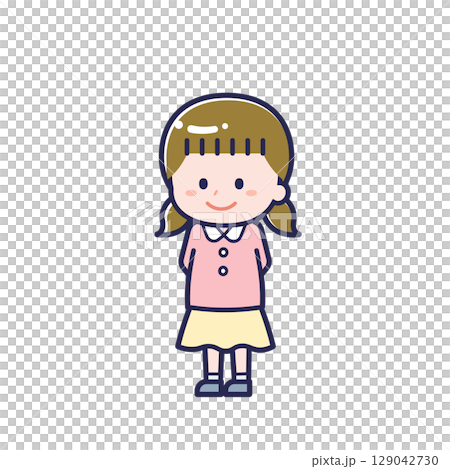 Casual clothing child / diagonal / girl 28 129042730