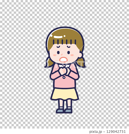 Casual clothing child / diagonal / girl 29 Casual clothing child / diagonal / girl 29 129042731