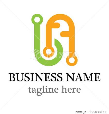 DNA Tech Logo Icon Design DNA Tech Logo Icon Design 129043135