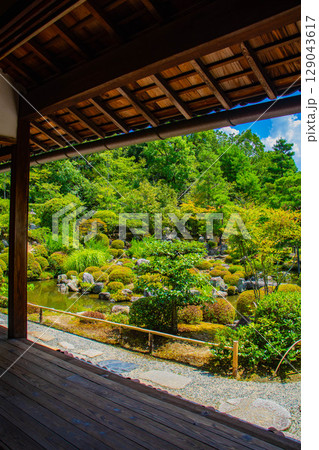 【京都風景】等持院 一人静かに眺める庭に心が和む 【京都風景】等持院 一人静かに眺める庭に心が和む 129043617
