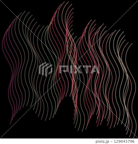 Abstract Halftone Pattern Abstract Halftone Pattern 129043796
