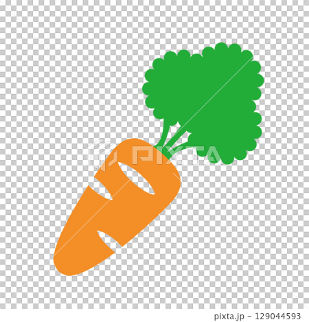 ニンジンのアイコン 129044593