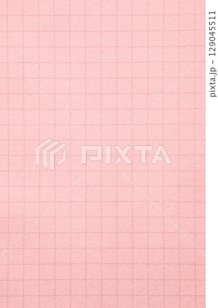 Pink grid paper material texture Pink grid paper material texture 129045511