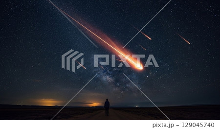 星空を見上げる 129045740