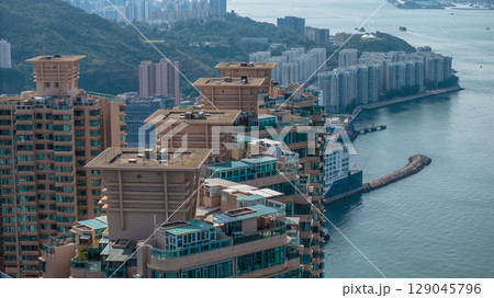 July 27 2022 Seaside Views of Siu Sai Wan, Hong Kong 129045796