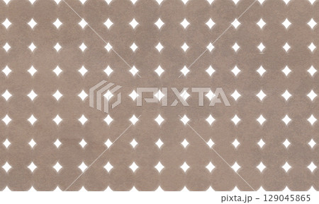透け感ある茶色い模様 129045865