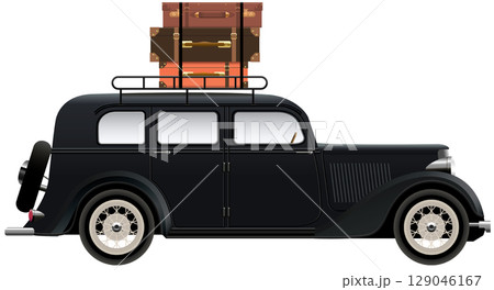レトロなクラシックカー 129046167