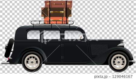 レトロなクラシックカー 129046167