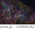 幻想的な輝く星雲 129046182