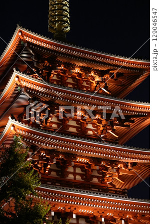 浅草寺 五重塔 129046547
