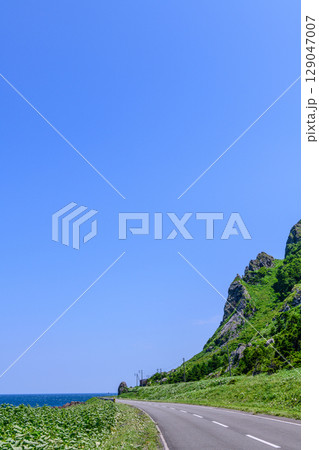 快晴の初夏:北見神威岬 快晴の初夏:北見神威岬 129047007