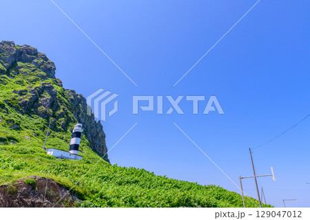 快晴の初夏：北見神威岬 129047012