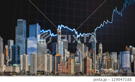 businessman hand writing on paper with graph chart and pen on city background with city buildings, skyscrapers and skyscrapers businessman hand writing on paper with graph chart and pen on city background with city buildings, skyscrapers and skyscrapers 129047188