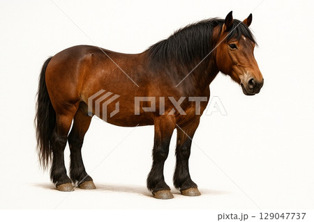 道産子馬 道産子馬 129047737