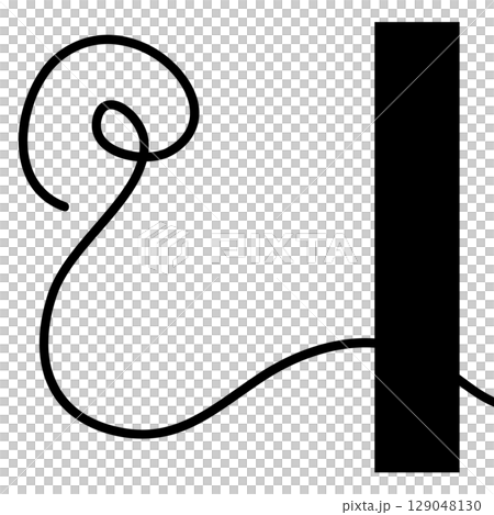 Abstract background with rough hand-drawn lines and vertical rectangles Abstract background with rough hand-drawn lines and vertical rectangles 129048130
