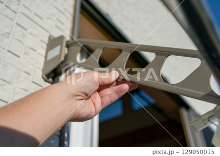 洗濯物干し収納金具 129050015