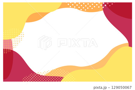 秋のサツマイモイメージ背景フレーム 秋のサツマイモイメージ背景フレーム 129050067